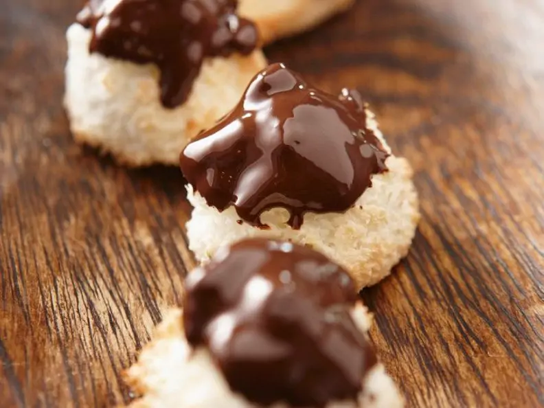 Kokosmakronen mit Ingwer