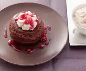 Schokoküchlein mit Granatapfel