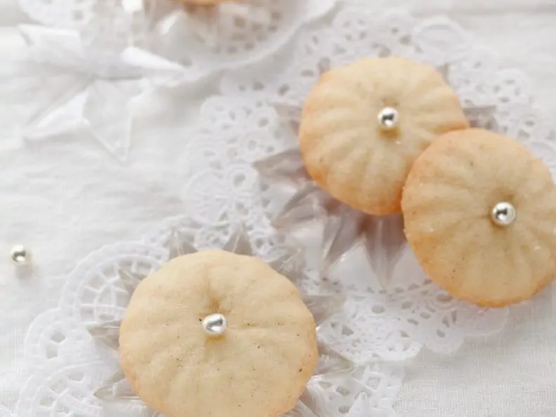 Plätzchen mit Perlen