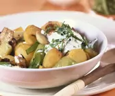Pilz-Kartoffel-Eintopf