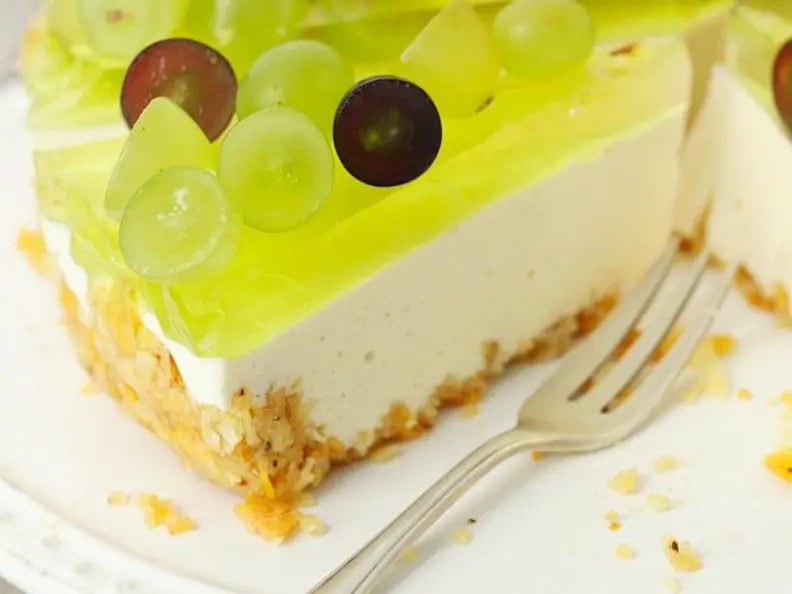 Trauben-Joghurttorte