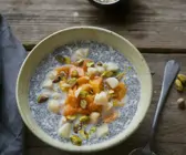Chia-Pudding mit Papaya