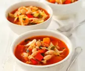 Fruchtige vegane Minestrone