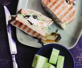 Hähnchen-Sandwich vom Grill