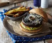 Burger mit Gemüse