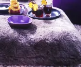 Garnelenspieße und Glühwein