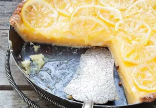 Französischer Zitronenkuchen