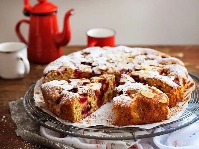 Mandel-Kirschkuchen Grundrezept