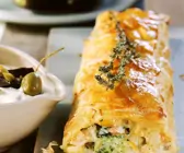 Gemüsestrudel mit Blätterteig