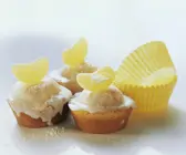 Muffins mit Zitronenglasur
