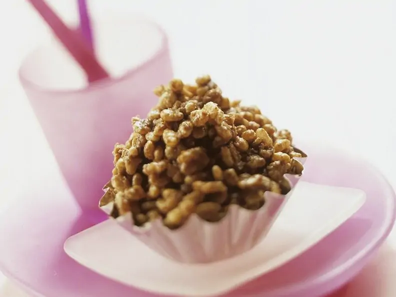 Karamellisierter Puffreis