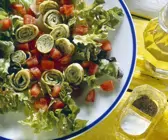 Kräuter-Omelett mit Salat