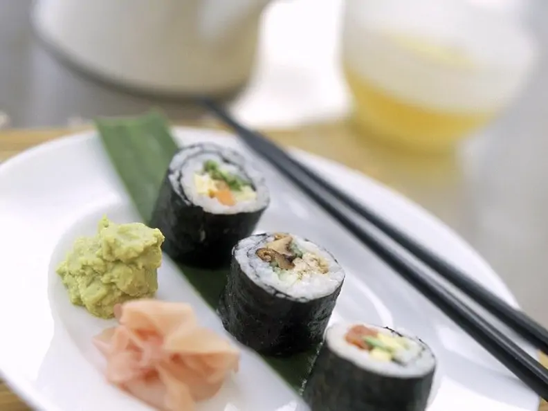 Sushi-Röllchen