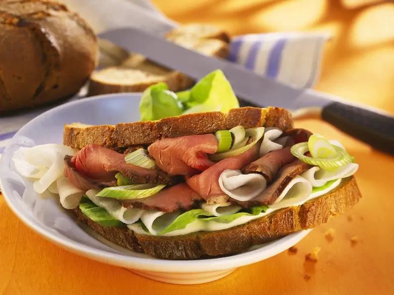 Roastbeef-Sandwich