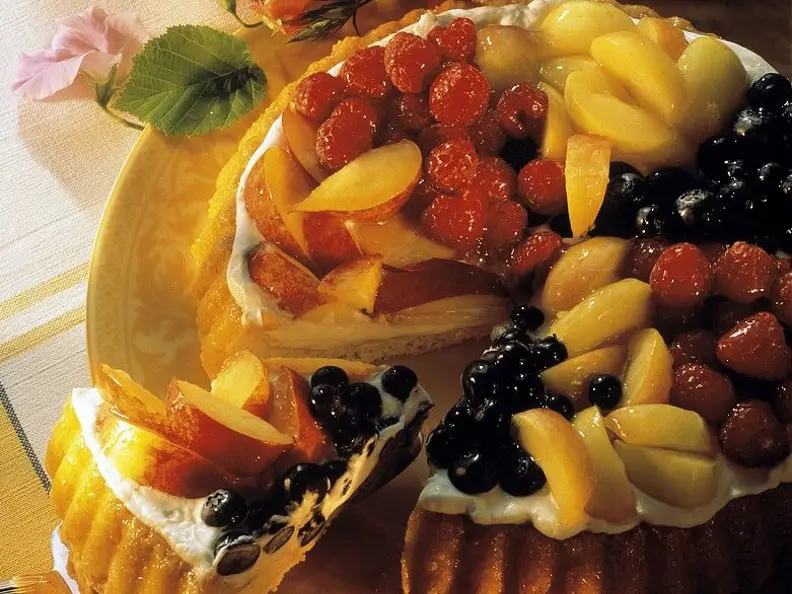Schneller Obstkuchen