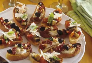 Vegetarische Crostini