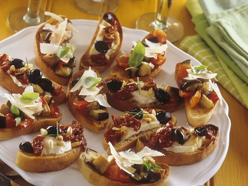 Vegetarische Crostini