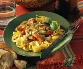 Nudeln mit Fisch