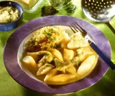 Kartoffelnudeln mit Sauerkraut
