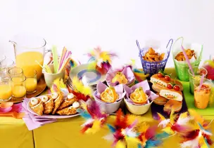 Kinderparty-Buffet
