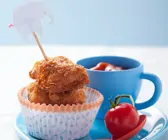 Chicken Nuggets mit Tomatensauce