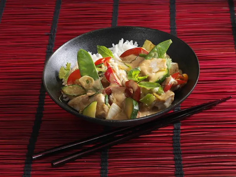 Mock Chicken Thai-Curry