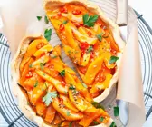 Vegane Kürbis-Quiche