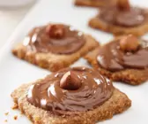 Nougatplätzchen