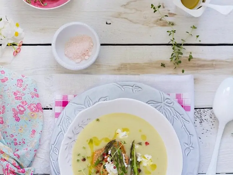 Spargelsuppe