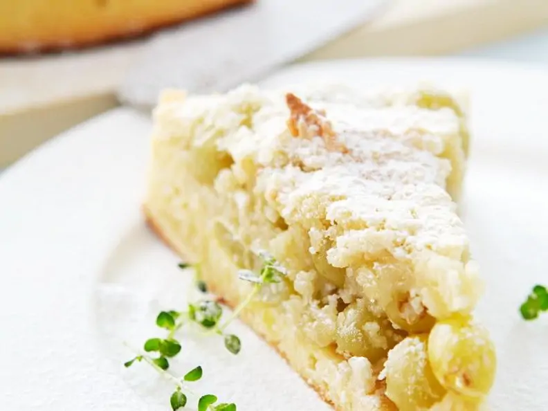 Trauben-Streuselkuchen
