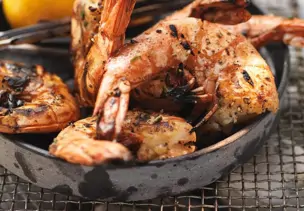 Scampi vom Grill
