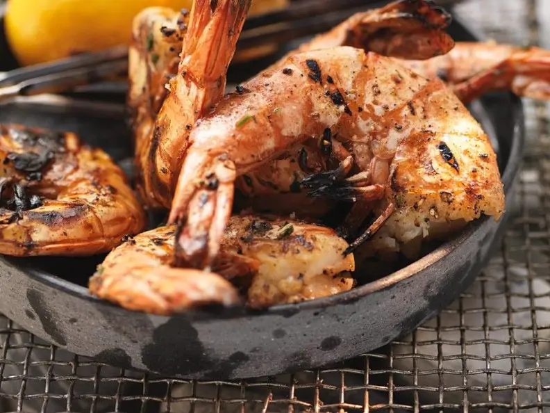Scampi vom Grill