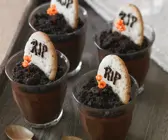 Halloween-Schokopudding