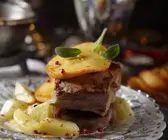 Steaks mit Gemüse