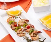 Shrimps-Spieße vom Grill
