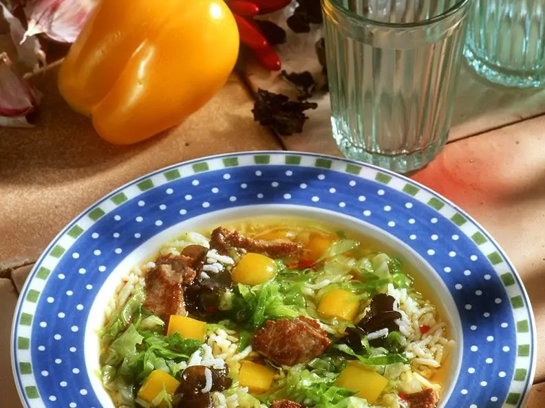 Gemüseeintopf mit Lamm
