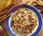 Reispfanne mit Tofu und Pilzen