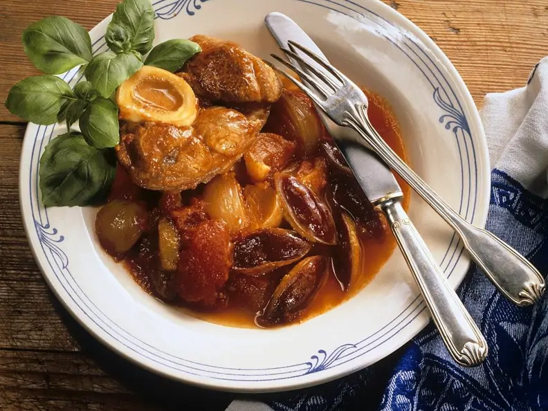 Ossobuco mit Pflaumen
