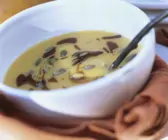 Kürbissuppe mit Frischkäse
