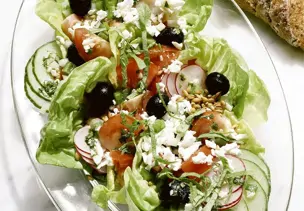 Salat-Beilage zum Grillen