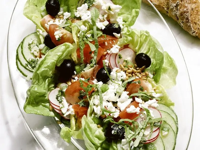 Salat-Beilage zum Grillen