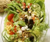 Griechischer Salat mit Feta