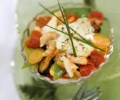 Meeresfrüchte-Gemüseauflauf