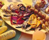Gemüse und Würstchen vom Grill