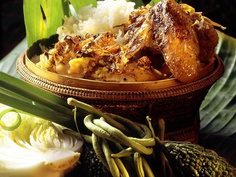 Asia-Hähnchen