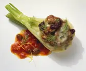 Fenchel mit Hackfleischfüllung