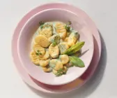 Schnelle Gnocchi mit Sahnesauce