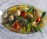 Käse in Öl