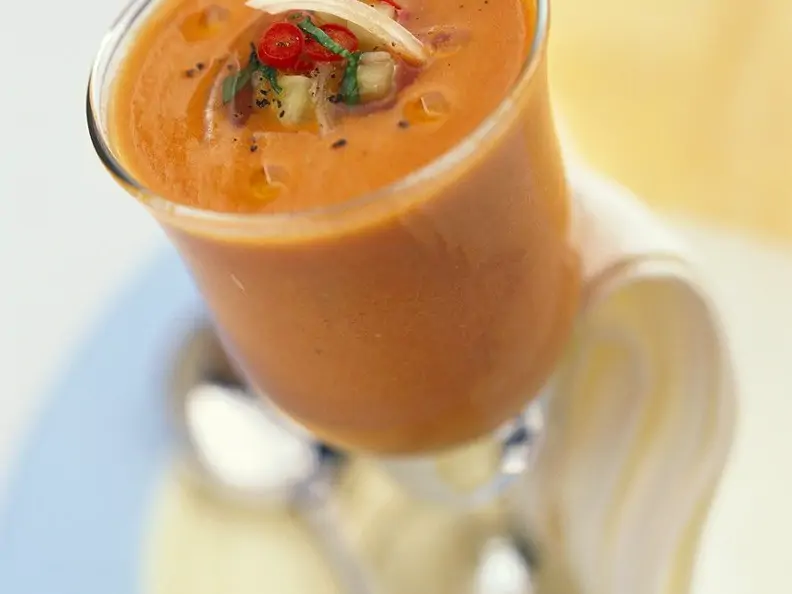 Kalte Tomatensuppe