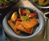Panierte Tofuscheiben